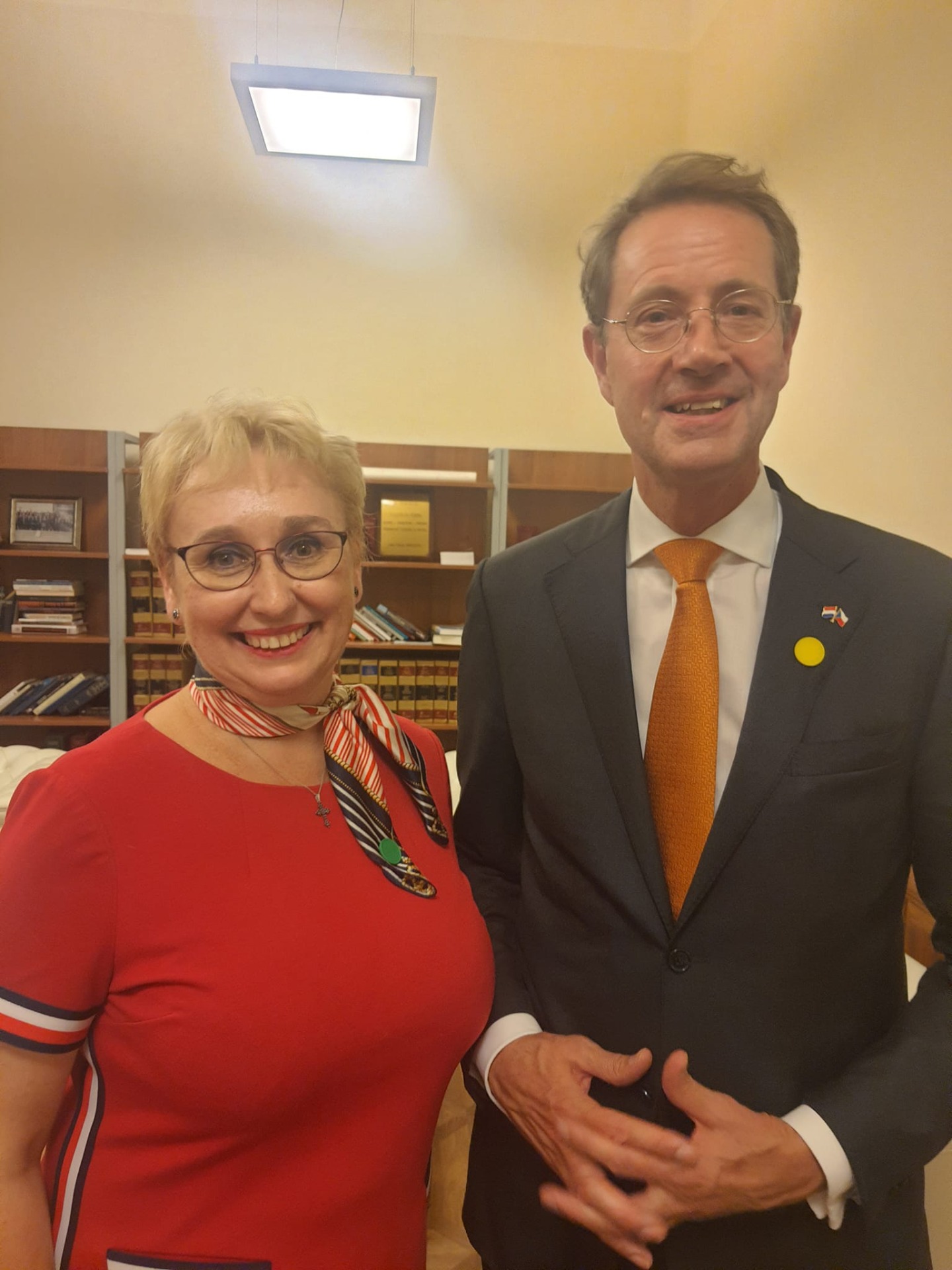 Daan Huisinga, Ambassador of Kingdom of Netherlands in Czechia