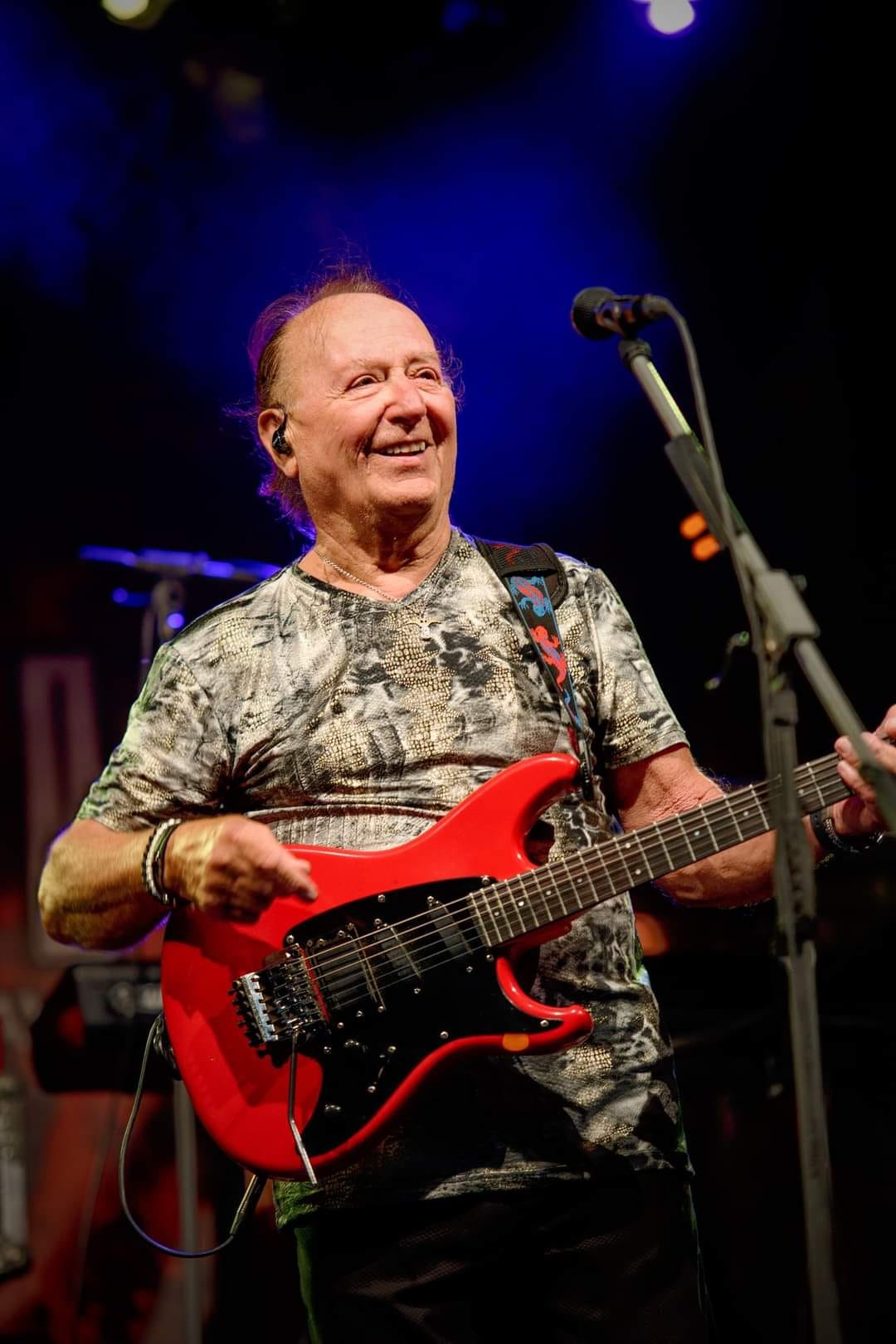 Petr Janda, singer, one of the last live concerts